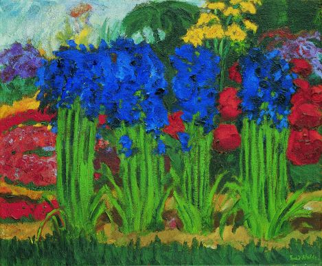 Emil Nolde, Flower garden